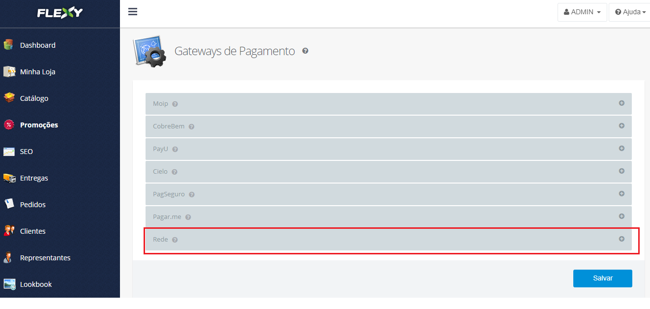 Configurando Gateway De Pagamento Erede Central De Ajuda Flexy 8114